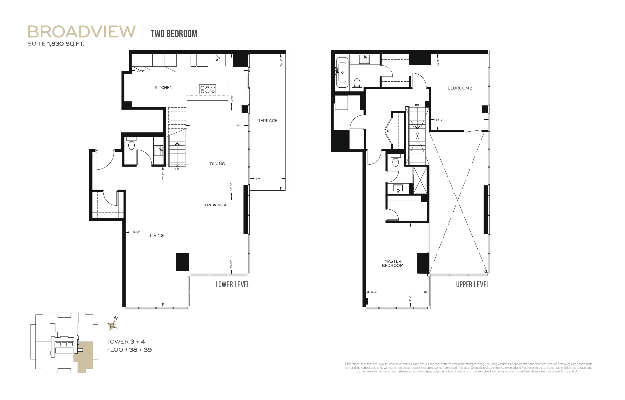 Broadview Floor Plan Cortel Collection